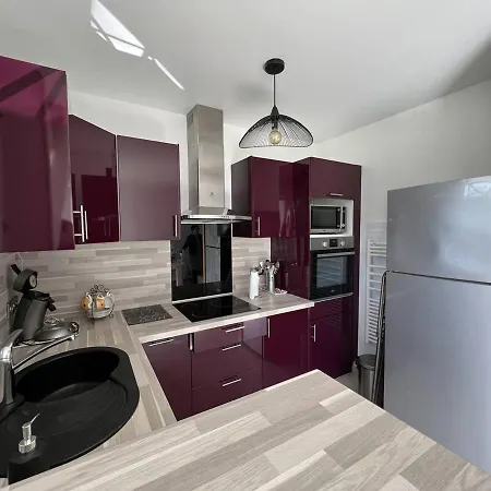 : T2 Lumineux Avec Terrasse Sud, Wifi & Parking - Fr-1-495-6 *