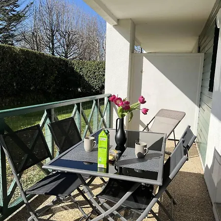 דירה : T2 Lumineux Avec Terrasse Sud, Wifi & Parking - Fr-1-495-6 קמבו-לה-באן